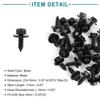 ACROPIX Screw Bolts Retainer Fender Liner Undercover Screws for Toyota Compatible with Prius Metal 30pcs Black