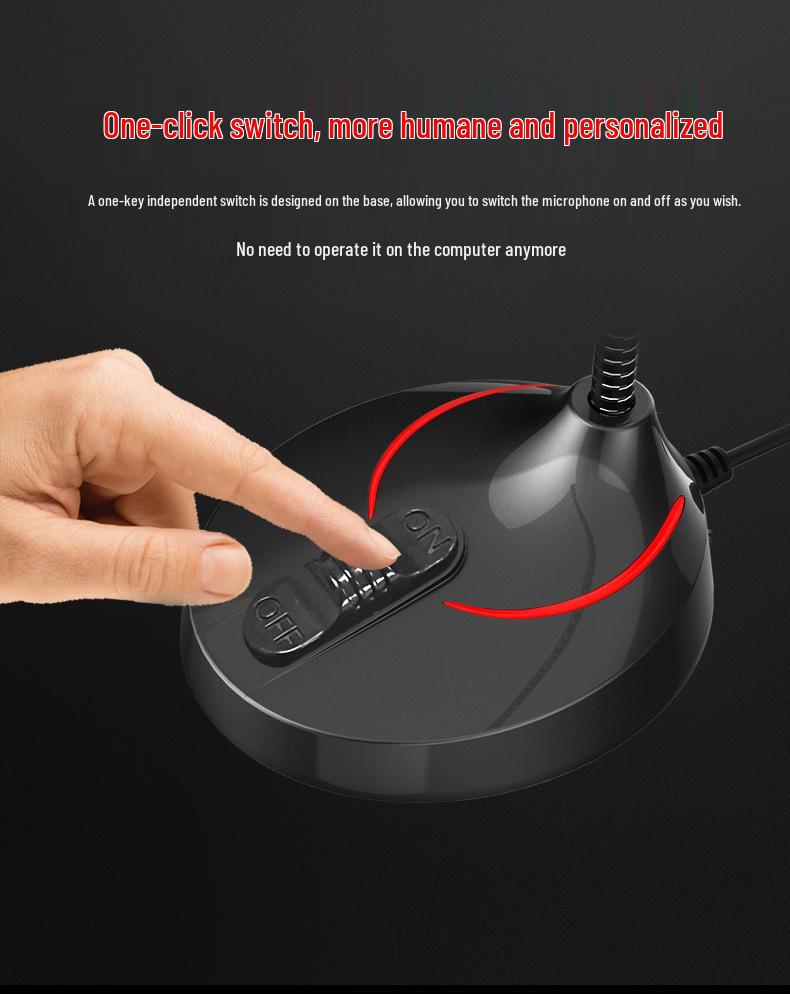Wired Conference Microphone for Desktop and Laptop