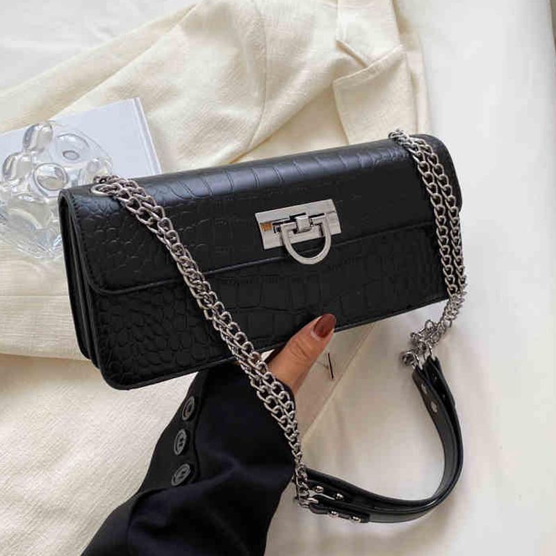 French Pink Shoulder Bag for Women Versatile Chain Underarm Bags 2026 New Spring Texture Ste Pattern Crossbody Bag Trend
