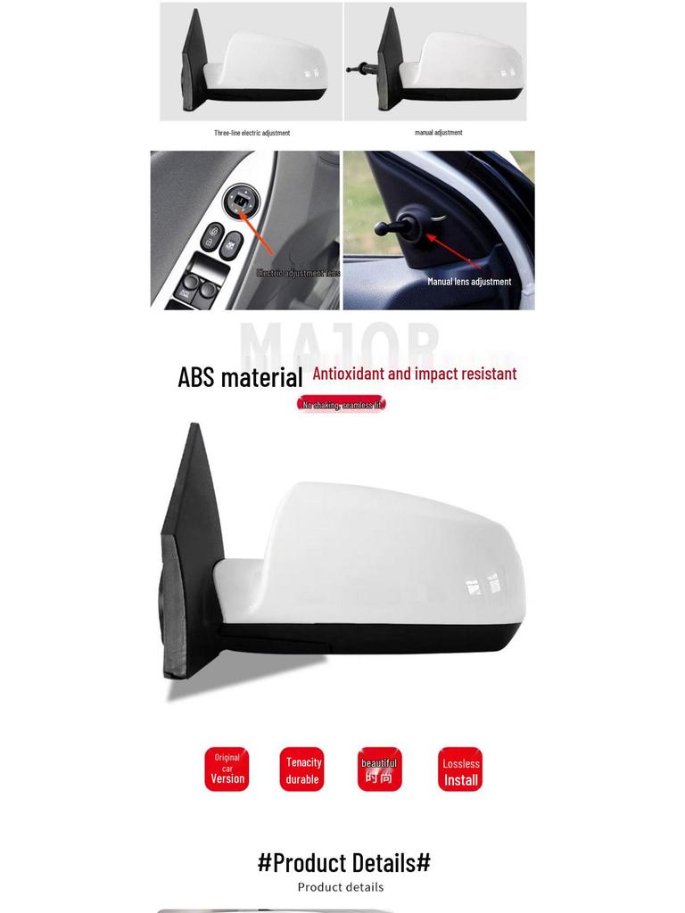 Ensemble de rétroviseur Kia Rio RIO - Comprend une garantie de 2 ans. Compatible avec d'autres rétroviseurs.