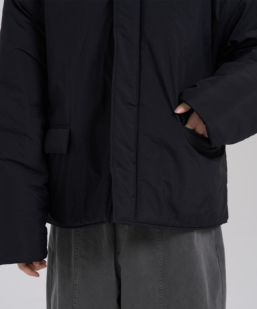 Levhearted Bridge Padded Jacket - Black
