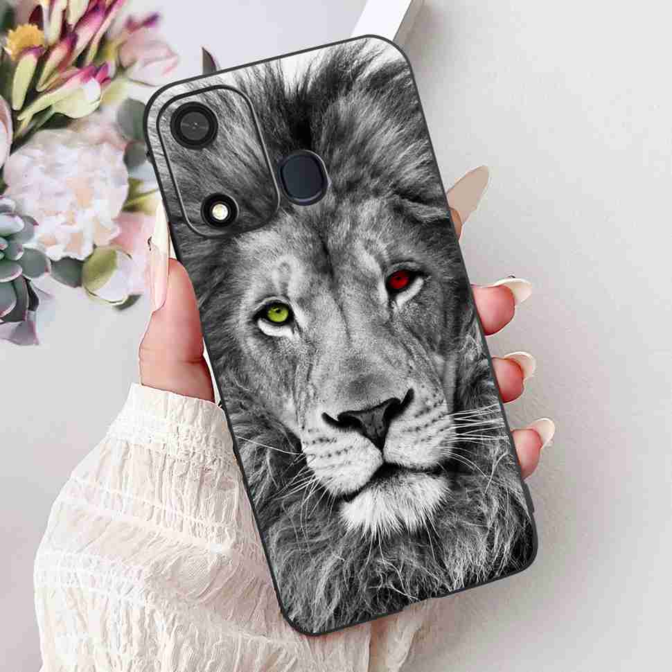 Fashion Butterfly For Itel A27 A27 Case Soft TPU Silicone Black Cover For Itel A27 ITEL P17 Luxury Flower Protective Casing Bags