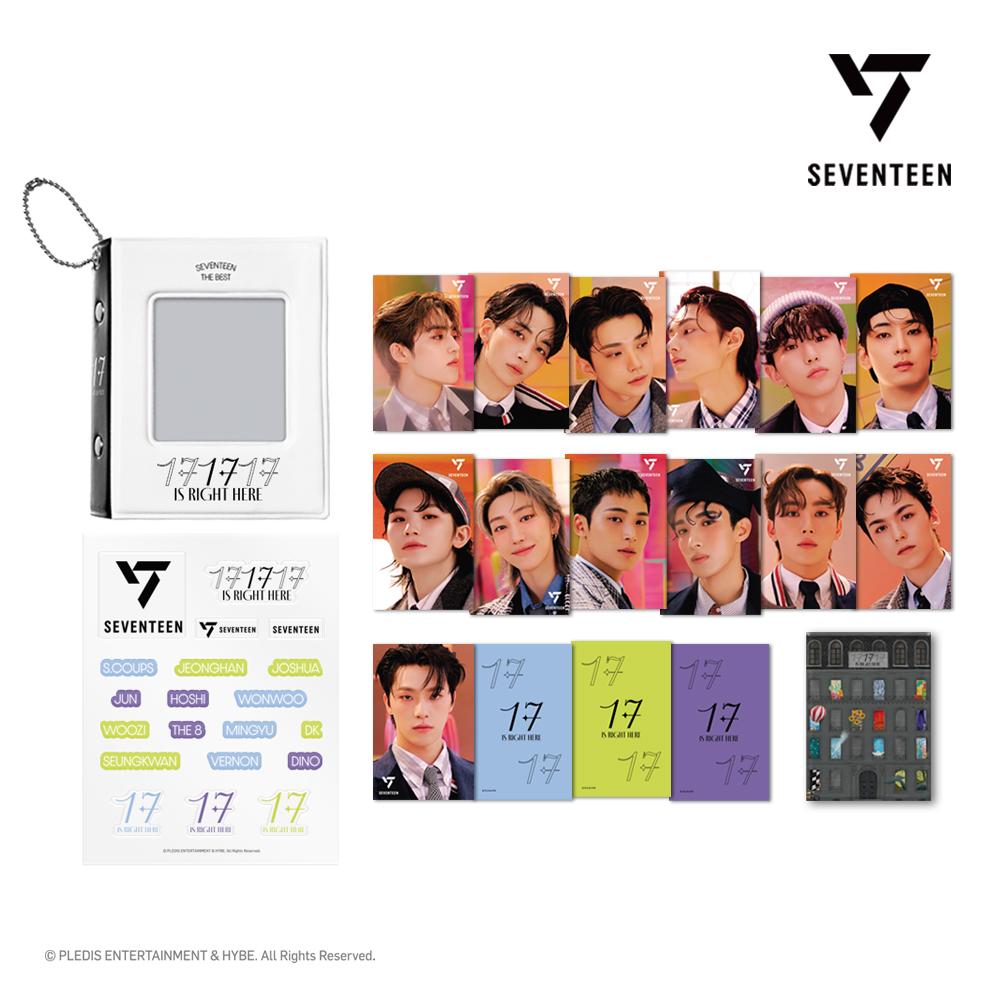 

SEVENTEEN 3D Lenticular Mini Card & Binder (17 IS RIGHT HERE Ver)