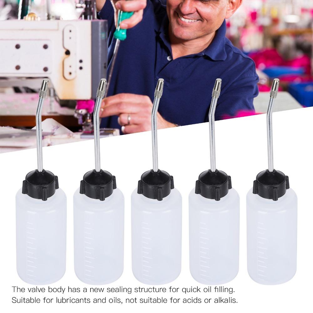 10pcs 120ml Sewing Machine Oiler Plastic Oil Bottle Oil Dispenser Industrial Sewing Machines