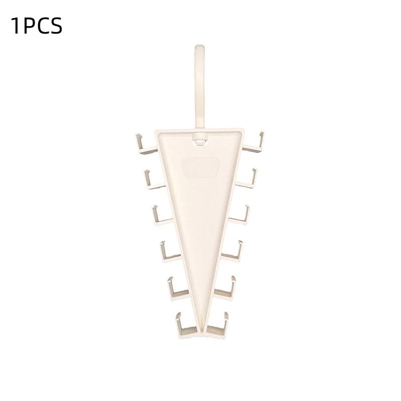 Double Sided 12 Hooks Storage Rack V Shaped Baseball Cap Holder Belt Hat Scarf Organizer Hooks Wardrobe Space Saving Rack