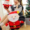 Christmas Plush Doll Christmas Stuffe Animal Toy Table Ornament Christmas Reindeer Plush Toy Gift for Women Girls
