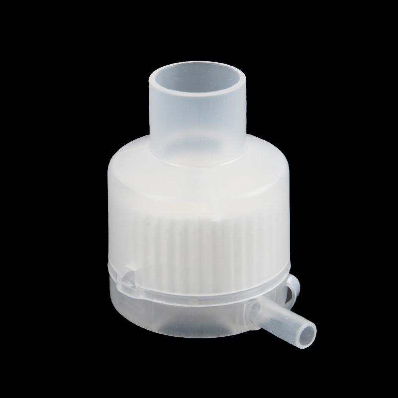 1/2/3/4 Pcs Medical Disposable Artificial Nose With Oxygen Input Port Humidification Tracheostomy Vent Heat Moisture Exchangers