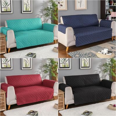 Sofa Cover Non Slip Pet Dog Sofa Mat Solid Color Armchair Cover Washable Couch Slipcovers Furniture Protector Covers