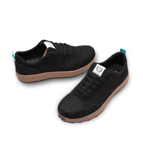 [Harvard Shoes] Riga Unisex Denné Tenisky Čierne [Odoslané z Kórey] 100% Originálne