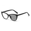Ladies Trendy Photochromic Myopia Glasses Fashionable Cat Eye Frame Anti Blue Light Eyewear  Stylish Women Minus Sight Glasses