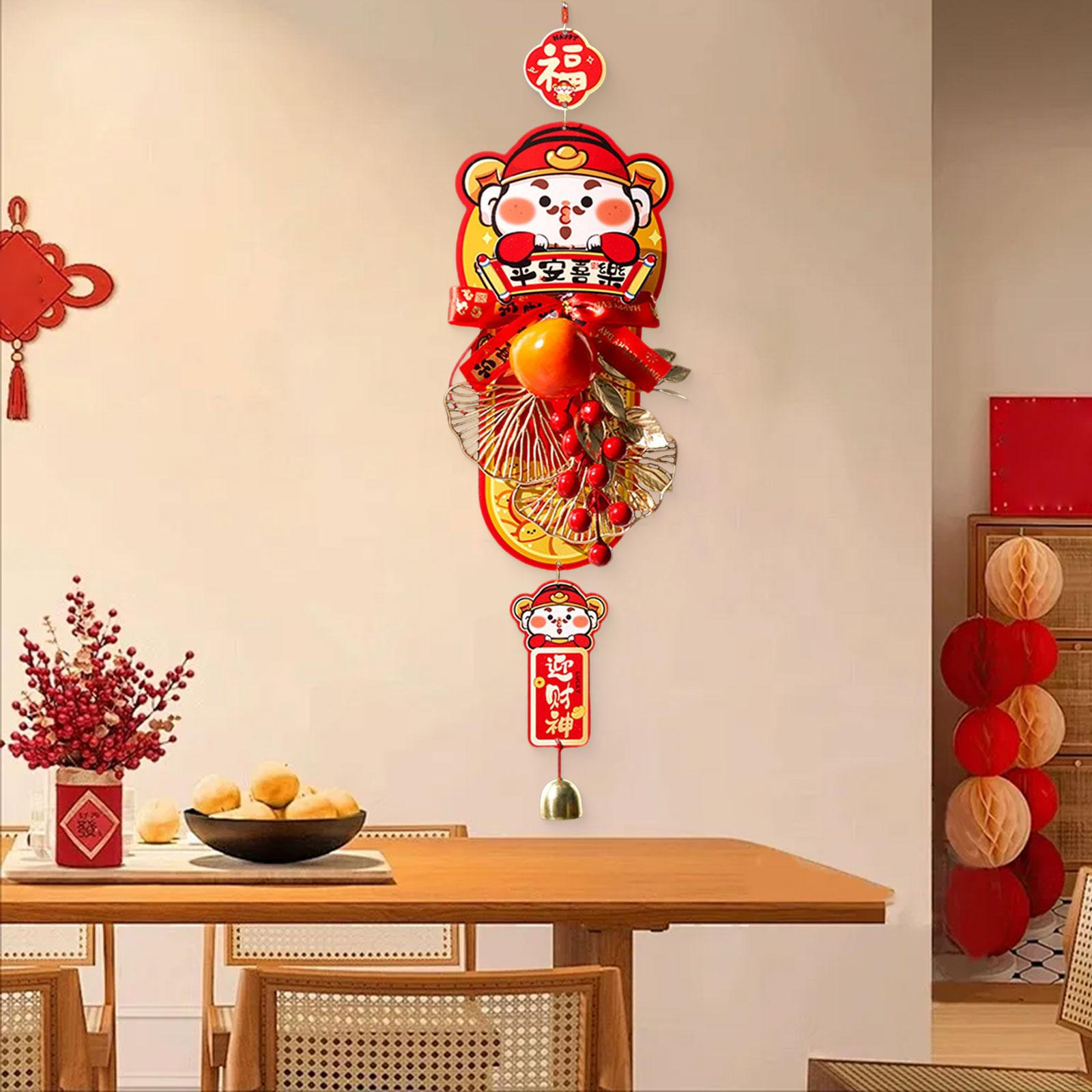 

Year Hanging Ornament Spring Festival Decoration Pendant Home Decor Decorative Traditional Wealth