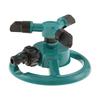 360° Automatic Rotating Nozzle Garden Sprinkler with Base Three-Prong Quick Coupling Lawn Irritation System Effective Watering