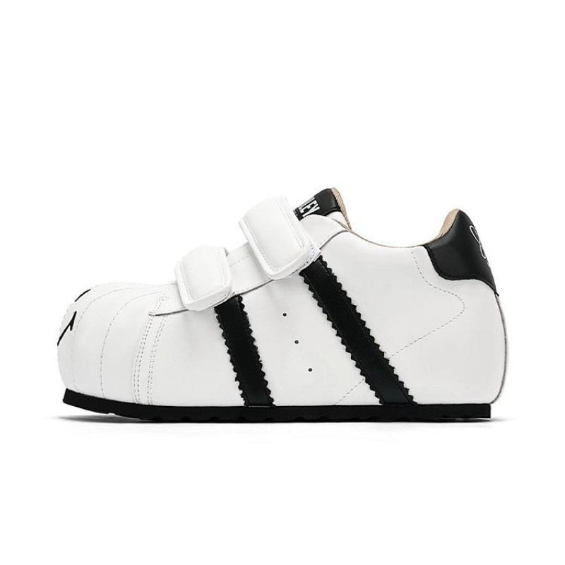 Casual sports small board shoes autumn new versatile inner height increase Velcro shell head bread shoes women