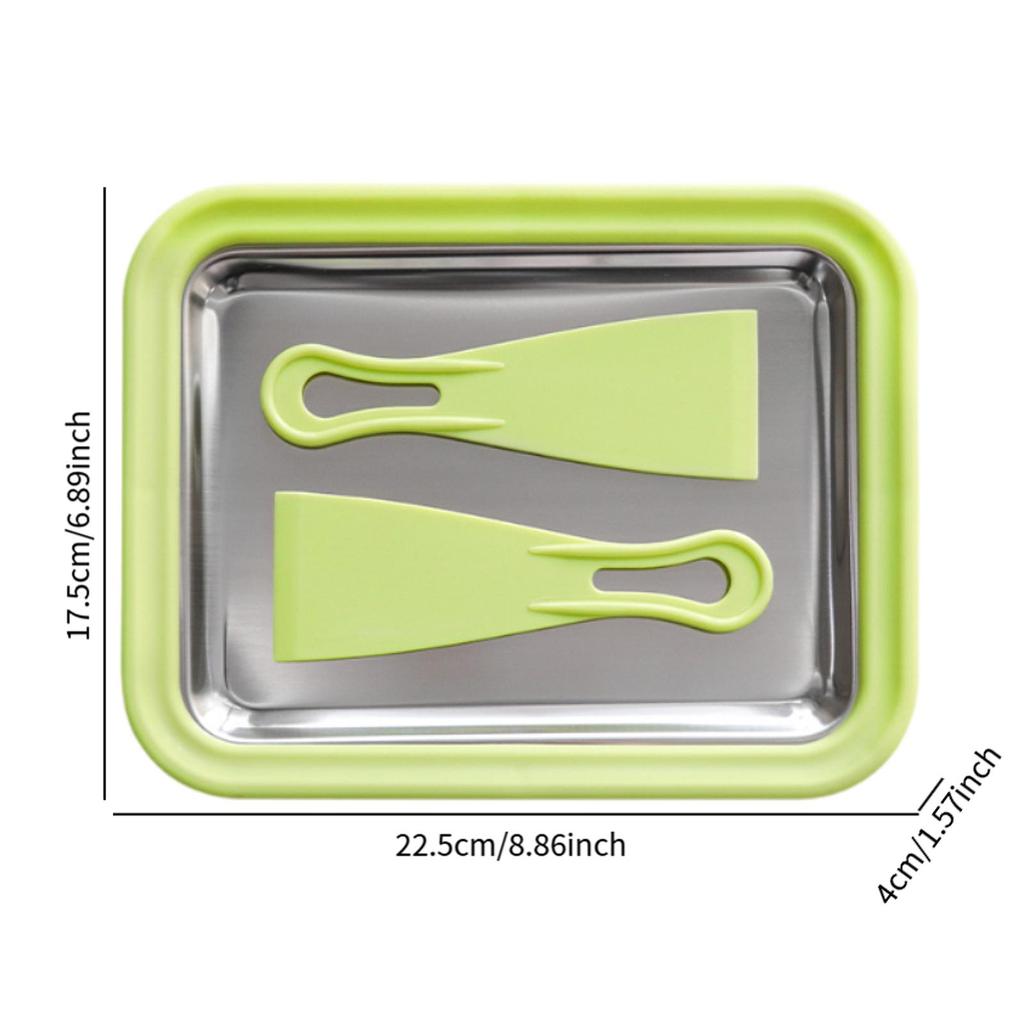 Mini Eiscremeplatten-Maker Sofortige Kälteplatte Süße Rollpfanne für Kinder Familien Geburtstagsgeschenk Buffet Smoothie-Zubereitung