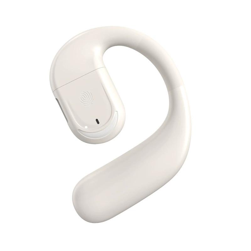 1PC Fone de Ouvido Bluetooth 5.4 para Negócios Sem Fio Fone de Ouvido Único com Microfone Mini Gancho de Orelha Estéreo Fone de Ouvido Musical para Telefone