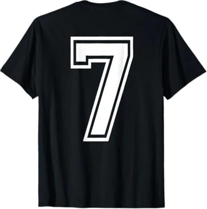67 Six Seven Meme Matching Halloween Costume (On Back) T-Shirt L