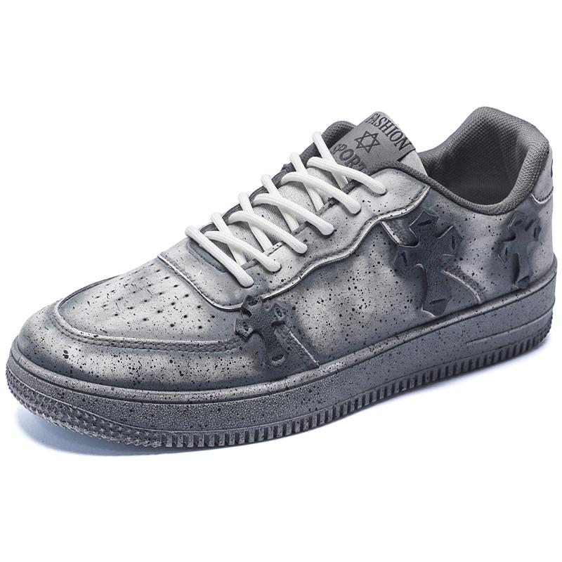 Fashion Elastic Laces Sneakers Casual All-match Footwear Round Toe Outdoor Comfortable Non-slip Water Proof Spring and Autumn  Main Push