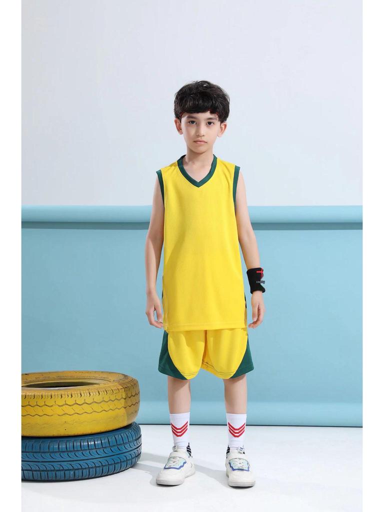 Kids' Basketball Jerseys: Sports Hall, School Training, Competition & Performance Uniforms with Custom Printing