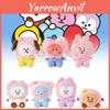 Adorable Korean Trendy Plush Doll Sakura Series Cute Cartoon Animal Figurine