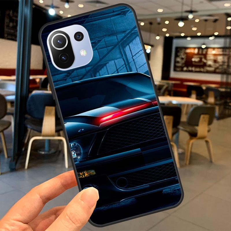 Knight Rider KITT Car For POCO F5 Pro X4 F4 GT C40 M5s F3 X3 X5 Pro Case For Xiaomi 13 12 Lite 12T 11T Pro Cover