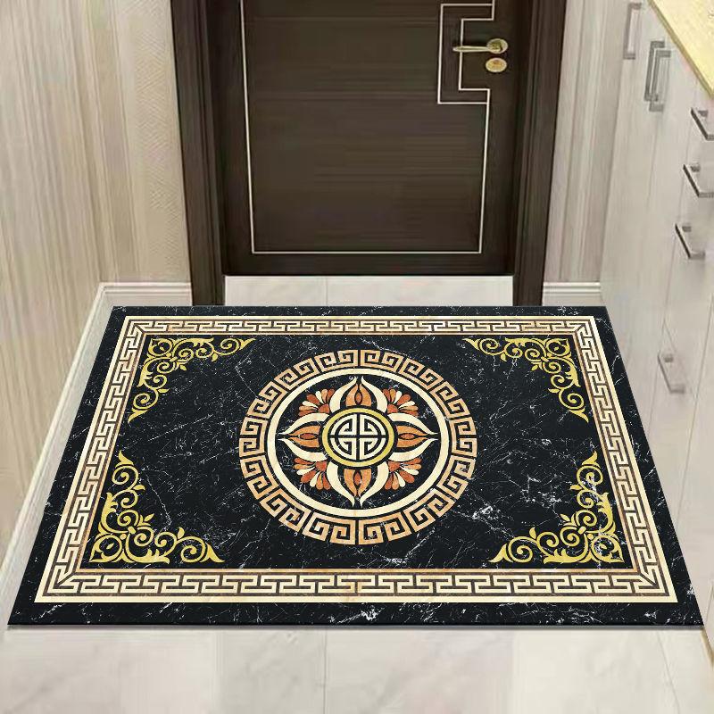 New Chinese Style Entrance Carpet  Living Room Carpet Corridor Floor Mat Household Anti Slip Can Be Cut