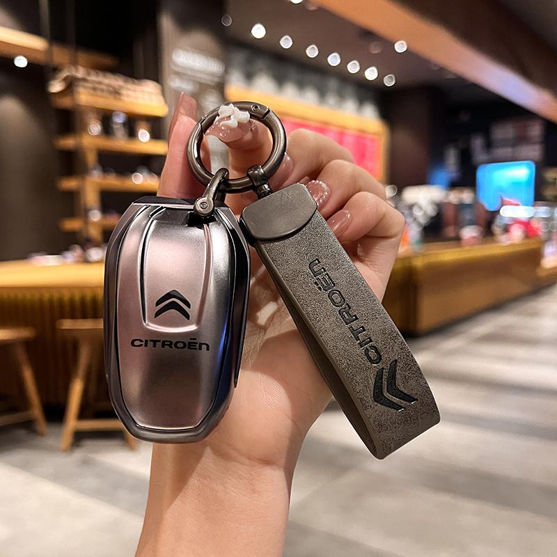 New TPU Car Remote Key Case Cover Key Protector Keychain For Citroen C1 C2 C4 C6 C3-XR Picasso Grand DS3 DS5 Accessories