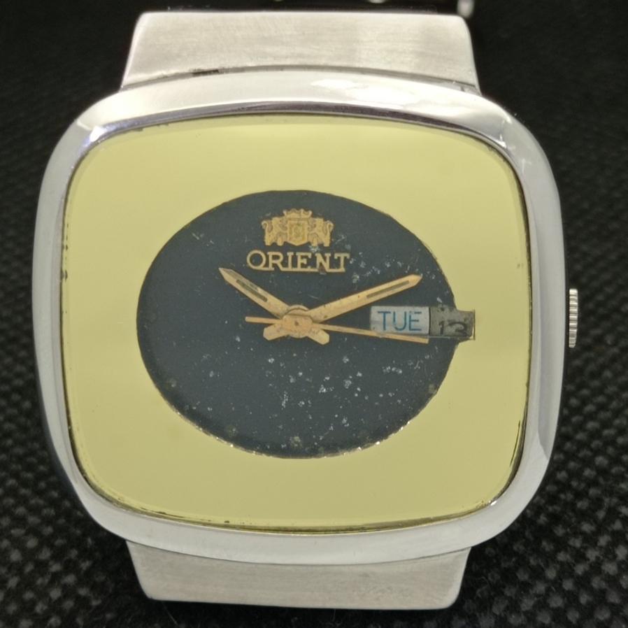 USED CLASSIC ORIENT CRYSTAL AUTO 46941 JAPAN MENS ORIGINAL DIAL WATCH a416168-2 R10621f-a416168