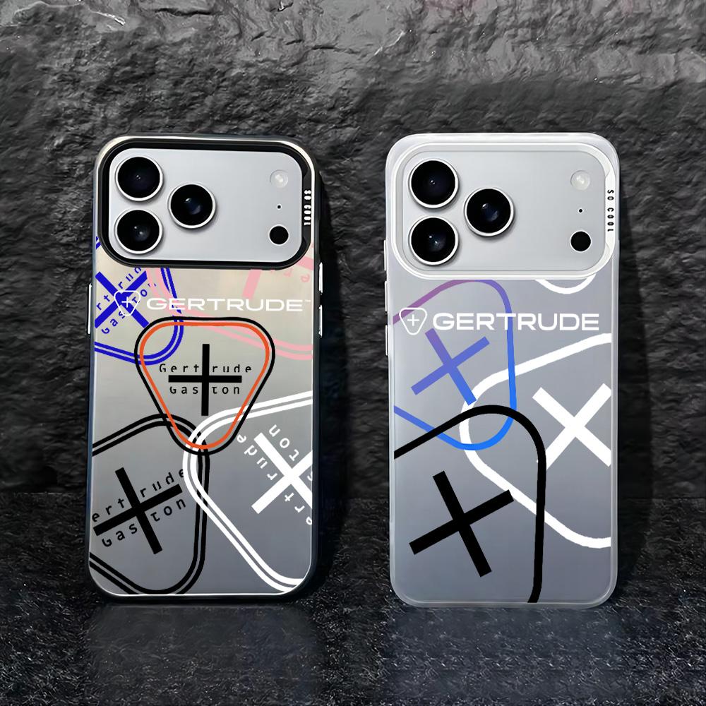 Lovely Fashion Phone Case For iPhone 17 16e 16 15 14 13 12 11 mini Pro Max X Air Plus Anti Fall Matte Back Cover G-Gertrudes
