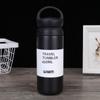 Intelligence Thermos Cup 450ml Vacuum Flasks Portable Stainless Steel Thermos Cup Water Bottle Travel Tea Mug Office Thermos Cup