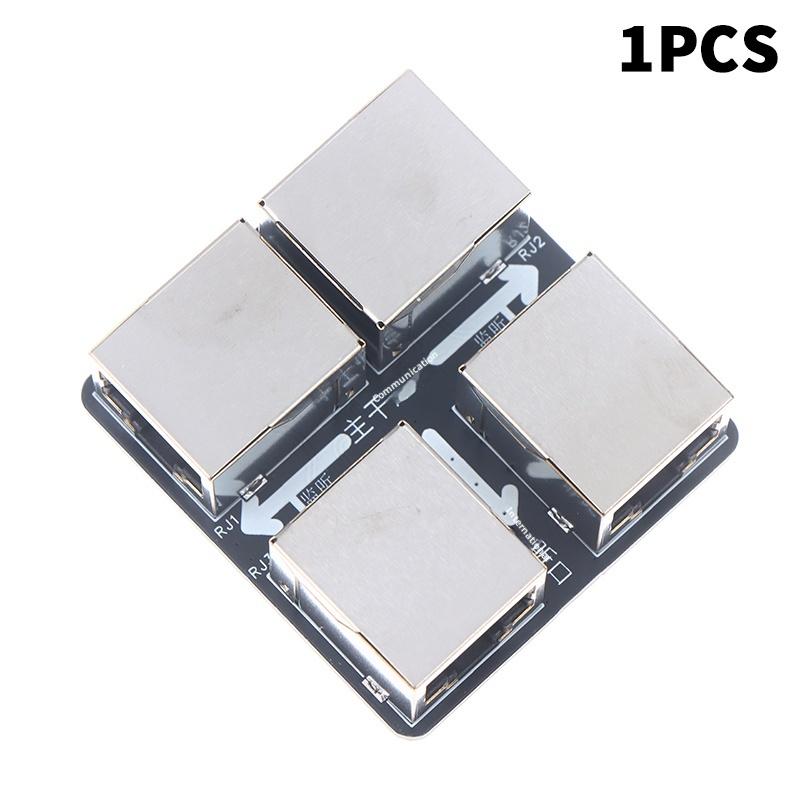 RJ45 Throwing Star LAN Tap Wireshark Packet Sniffer Ethernet Traffic Mirror TCP/IP Capture Monitor
