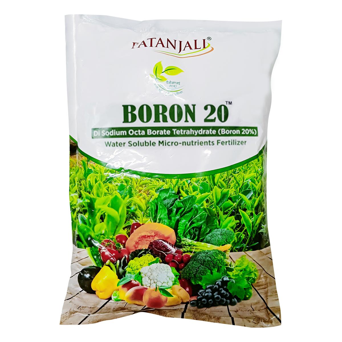 

Patanjali Boron 20 With Enhance The Quality As Well As Quantity Of The Crop Produce, 1kg