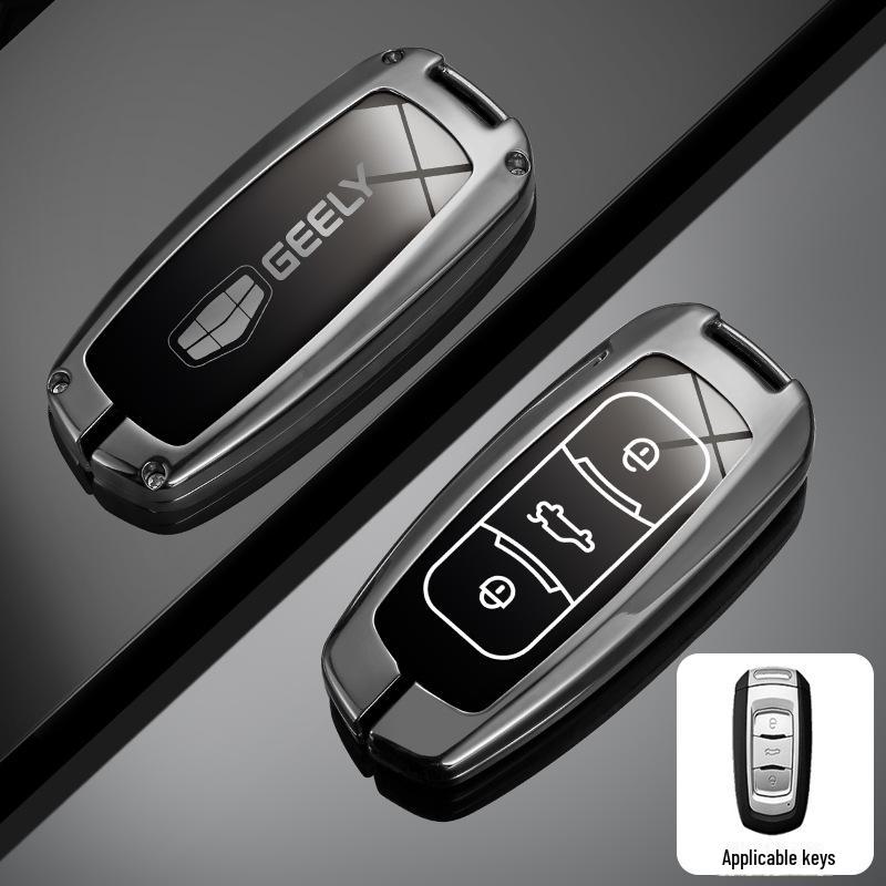 Compatible Key Cover for Geely Xingyue L, Xingrui, 4th Gen Dihao, Boyue, Binyue, Icon, Vision, and X6 Cars