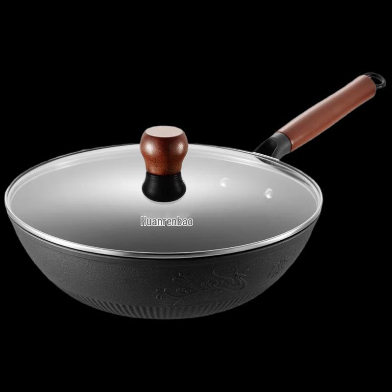 

Chui Da Huang 30cm Heritage Cast Iron Wok