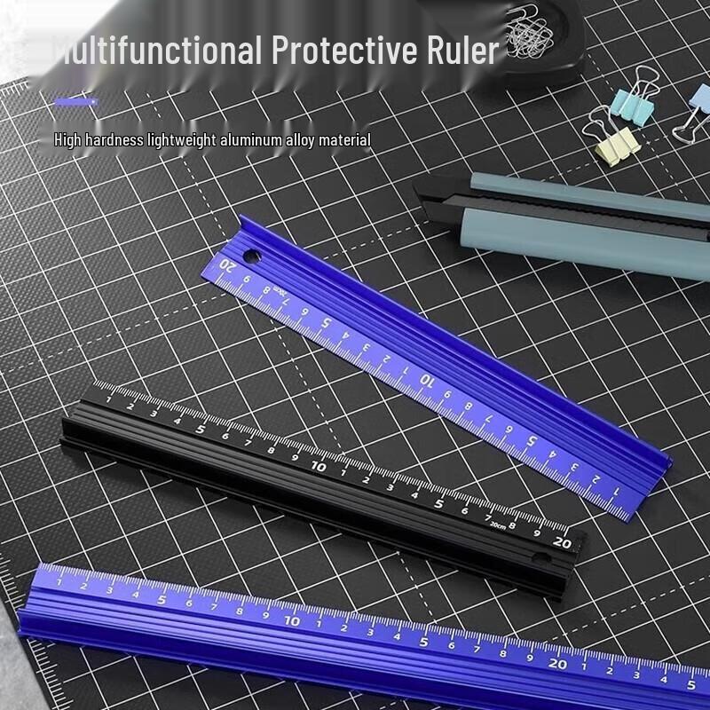 Jundingying Aluminum Alloy Cutting Ruler