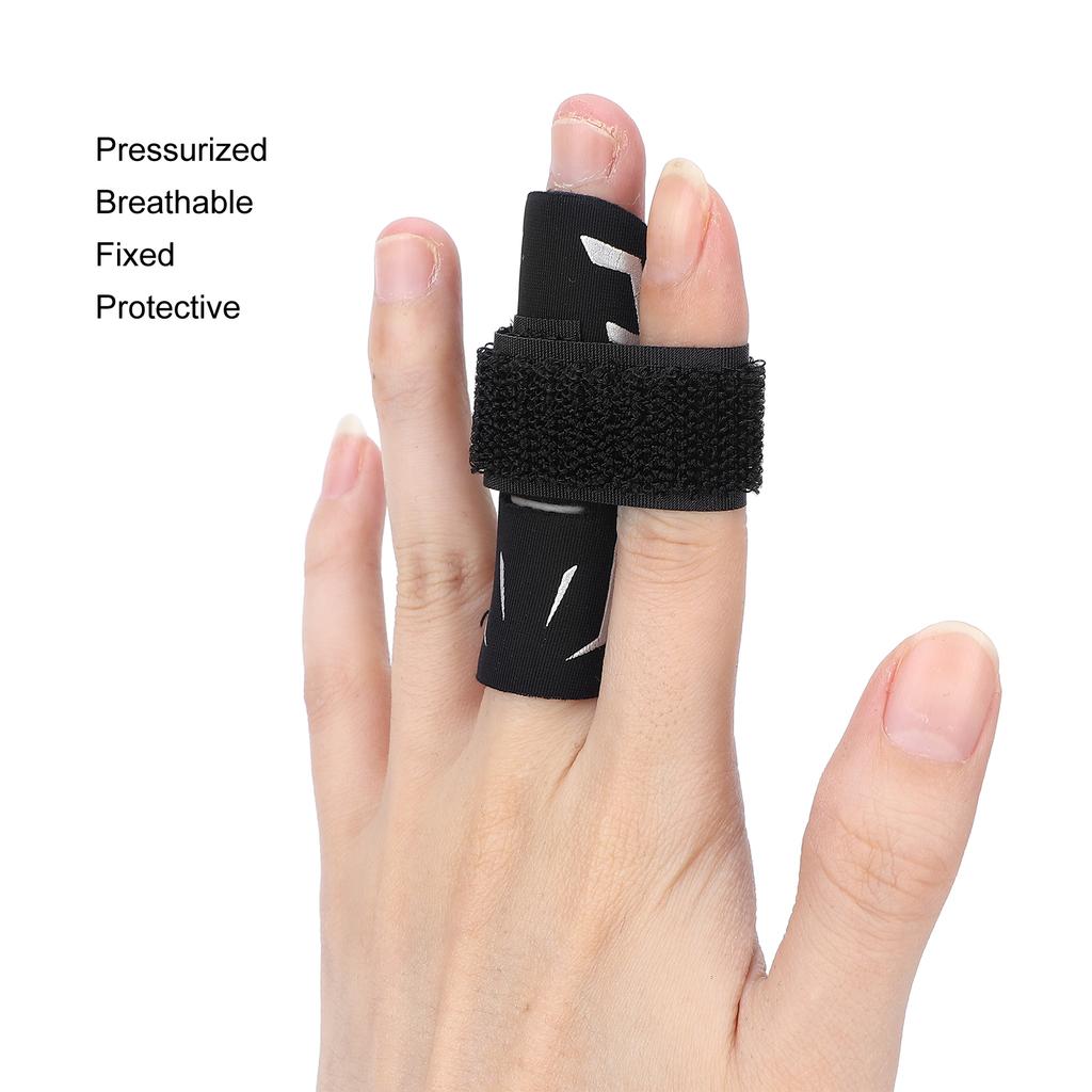 Finger Splint Brace Pain Relief Sports Finger Support Protector Sleeve for Basketball Volleyball