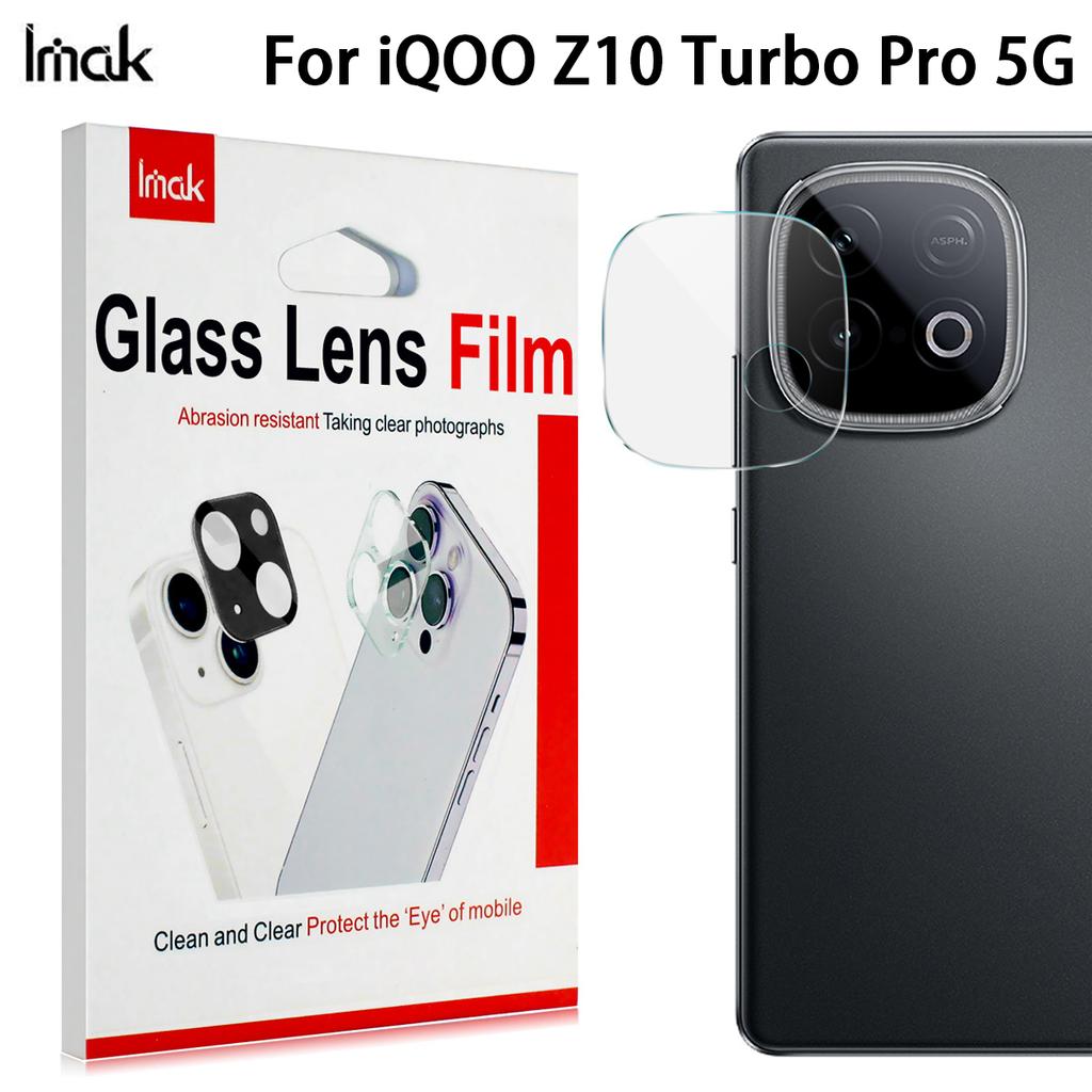 For iQOO Z10 Turbo Pro 5G Glass IMAK High Definition Integrated Thin Glass Lens Film