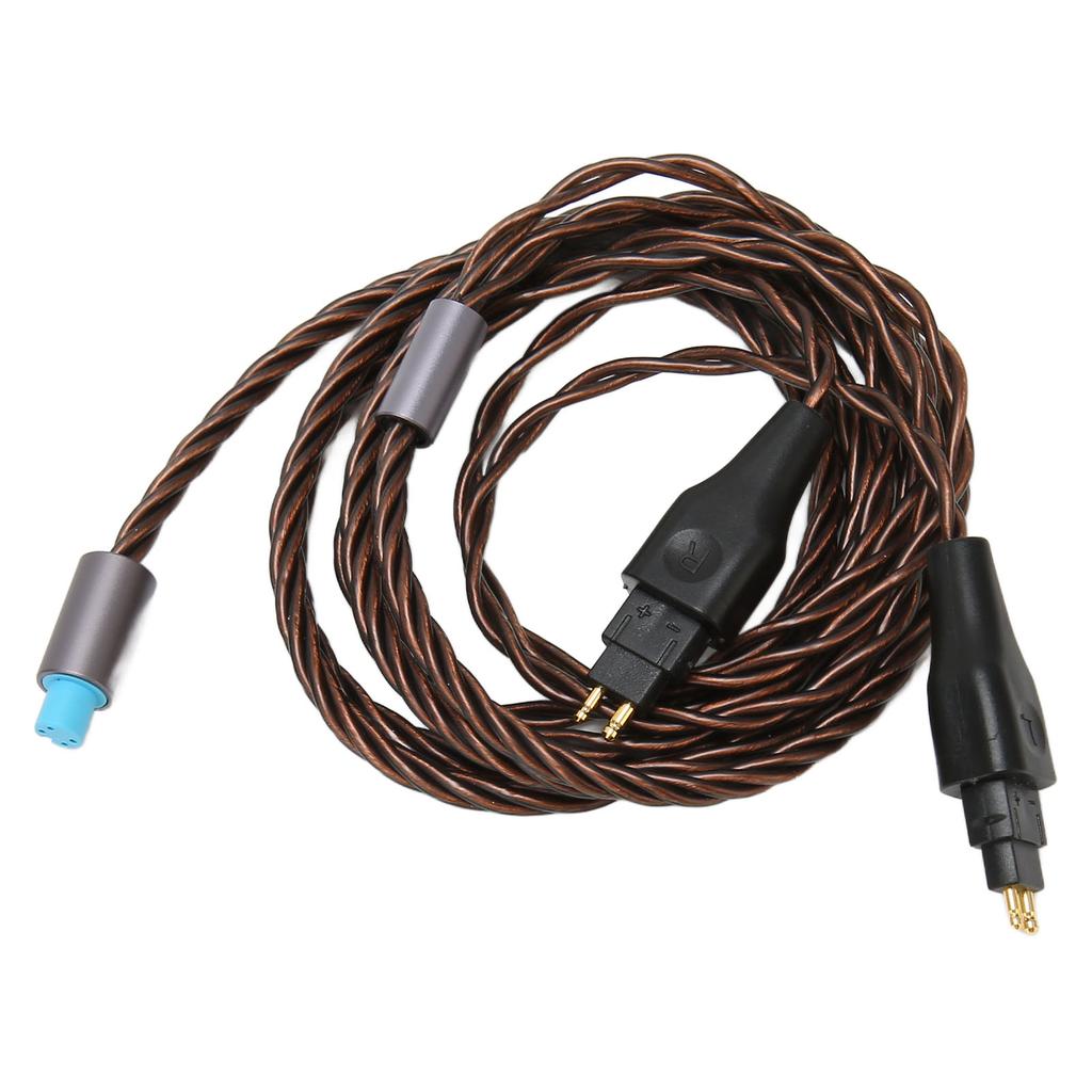 Replacement Headphone Cable Silver Plated Copper Earphone Cable for SENNHEISER HD650 HD660S HD6XX HD