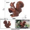 Wild Safari Animal Figurines: Giraffe, Elephant, Rhinoceros, Brown Bear, Tiger, Lion, Leopard, Hippopotamus - Solid Cognitive Toys