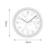 10 Inch Analog for Kids Non Ticking Teaching Clock Educational Tool Learning Bedroom