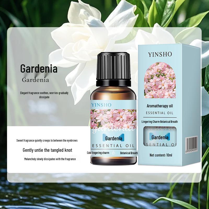 YINSHO Oil-Soluble Aromatherapy Essential Oil 10ml - Long-Lasting Deodorizing Air Freshener for Indoor Bedrooms.