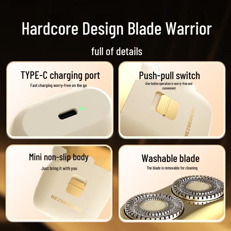 Portable Mini Electric Shaver