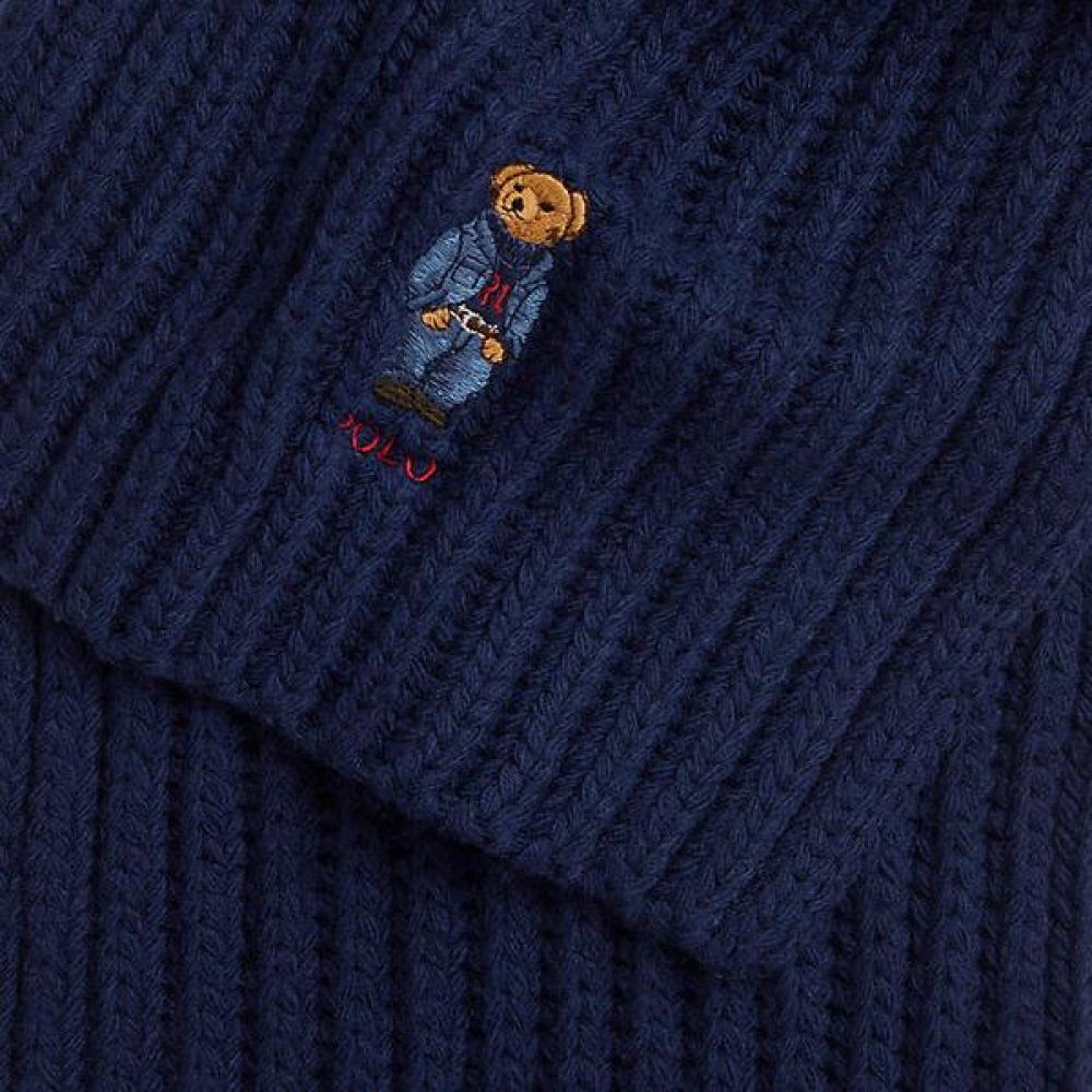 Polo Ralph Lauren Women Polo Bear Ribbed Knit Scarf Waposcv0j320204400