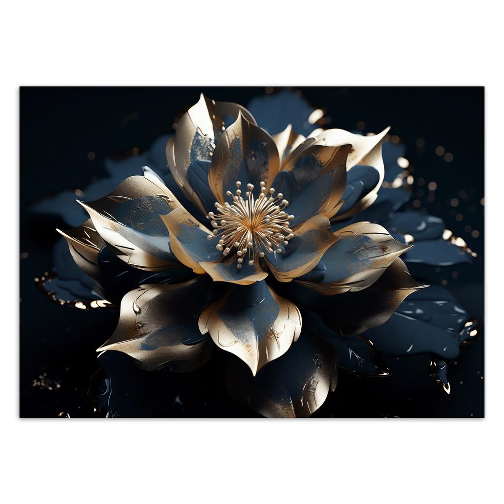 Wallpaper Abstract lotus flower glamour