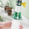 Silicone Splash-Proof Faucet Extender for Kitchen and Dorm Use