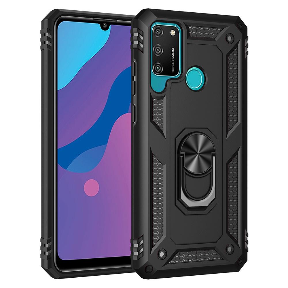 for Honor 9A Case for Honor 9 A Cover Military Armor Bumper Shockproof Magnetic Car Holder Phone Case for Huawei Honor 9A