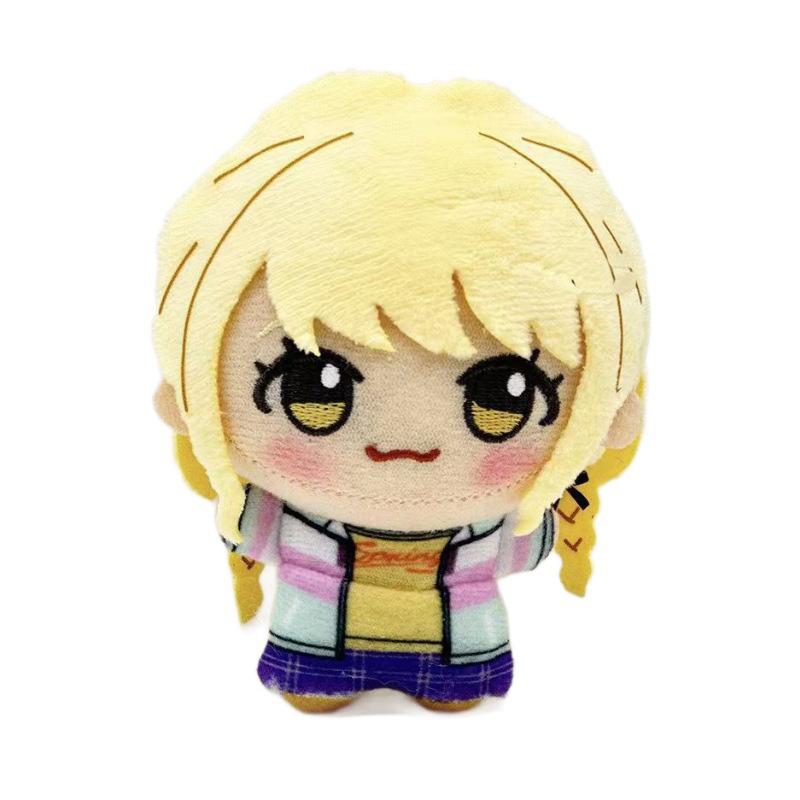 12cm Gakuen IDOLM Plush Toy Cartoon Cute Enthusiast  Gift for Fans Companion Gift Cosplay  High-quality Bag Pendant Keychain