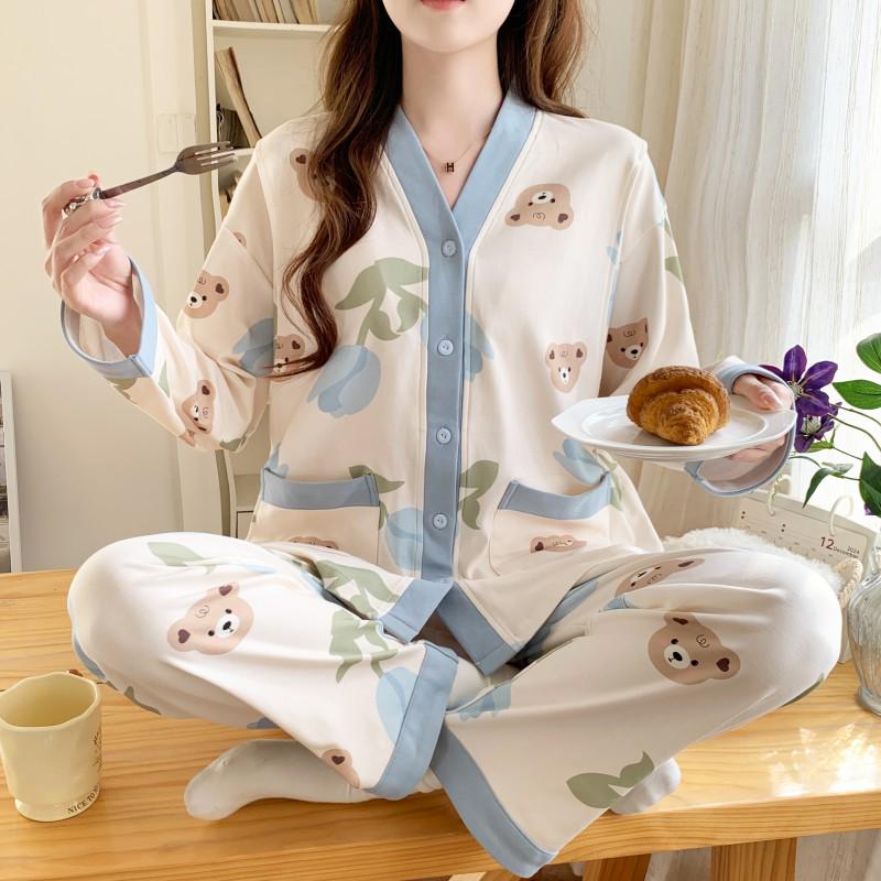 Regulowana piżama ciążowa: Lekki, pochłaniający pot kombinezon pielęgniarski na okres poporodowy i ciążowy