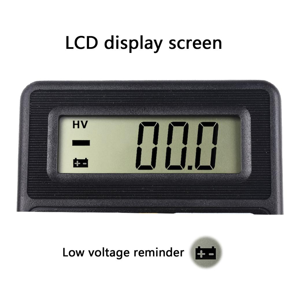 Professionelles Kompaktes Digitalmultimeter Spannungs- Strom- Widerstandsmessgerät Mit Großem LCD-Display für Elektronikanwendungen