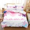 ChristmasCustomization Butterfly Duvet Cover Set Bedding Universal Cute Printed Cartoon Quilt Cover Comforter Sets Home