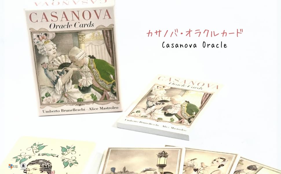 Oracle Card English Affirmation Fortune Telling Oracle Card Casanova I.I.J [Casanova Oracle] [Genuine]